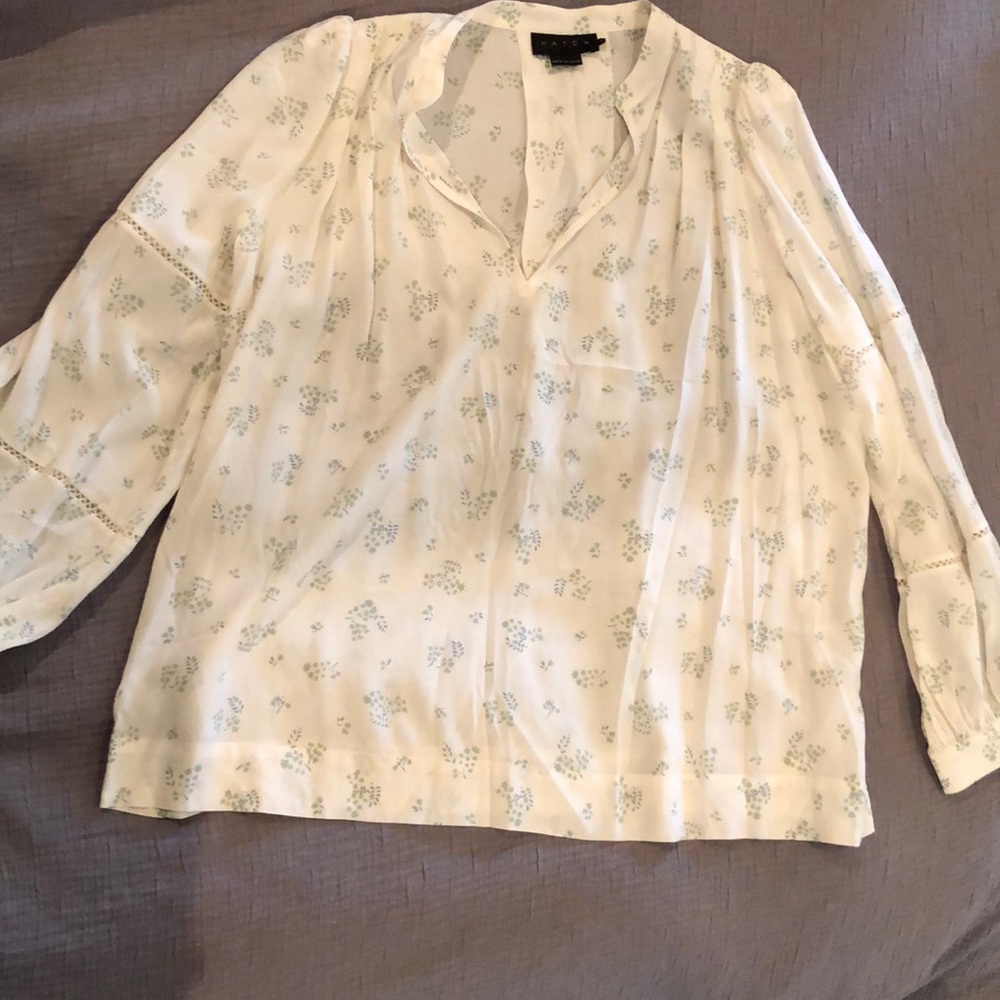 Hatch collection maternity blouse